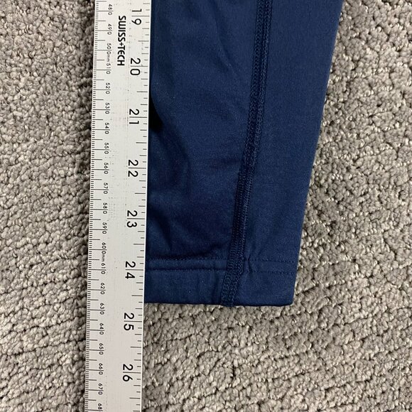 Nike Pro Combat Shirt Men's Large Hyperwarm Shield Fitted Long Sleeve Blue - Picture 14 of 14